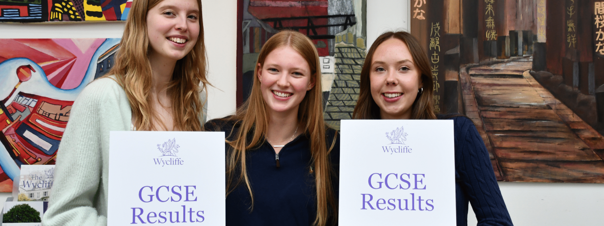 Wycliffe GCSE results image