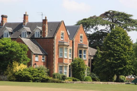 Red brick characterful house