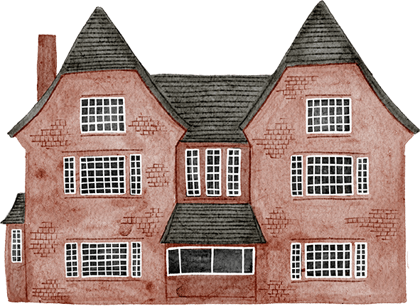 Windrush Boarding house illustration