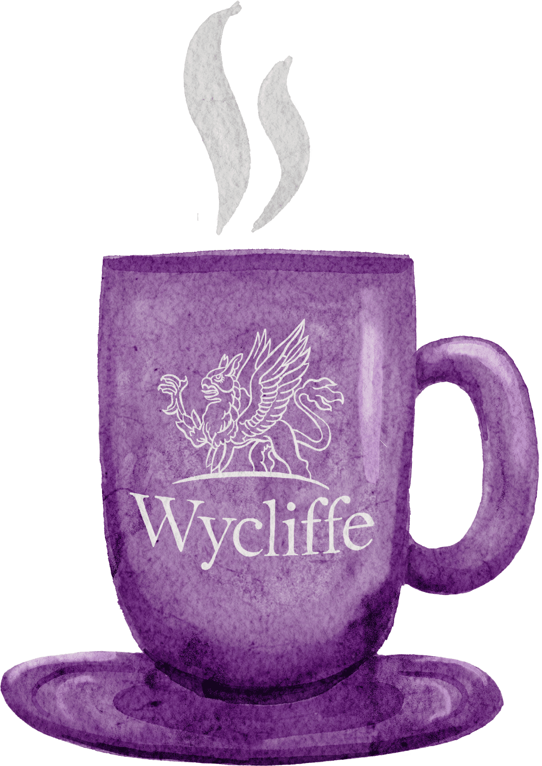 Wycliffe coffee cup illustration